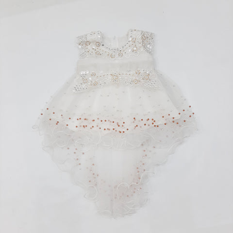 Fancy Princess Frocks White