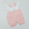 Baby Girl Romper Flower Hearts