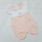 Baby Girl Romper Flower Hearts