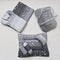 8 Pieces Baby Bedding Black And Grey Stars