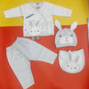 4 Pieces Baby Suits For Summer princess rabbit