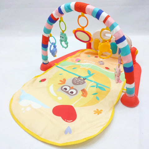 Baby Play Gym Mat With Piano Music Owl