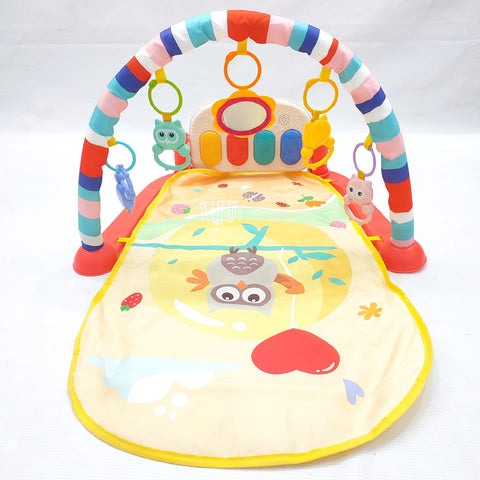 Baby Play Gym Mat With Piano Music Owl