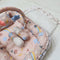6 Pieces Snuggle With Rattles Pink Unicorn
