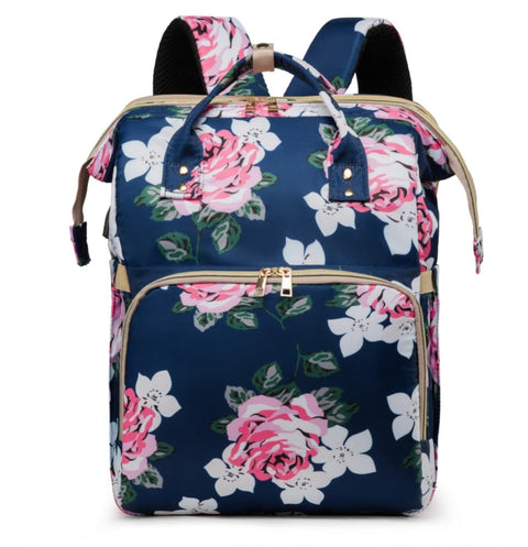 2 In 1 Bag Bed Flowers