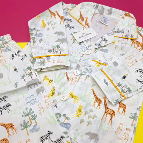 Baby Night Suits Jungle Theme