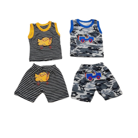 Pack Of 2 Sando Suits