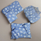 8 Pieces Baby Bedding Sky Blue Bird - VOL 9