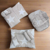 8 Pieces Baby Bedding Set brown white stars - VOL 10