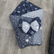 6 Pieces Rattle snuggle black stars butterfly