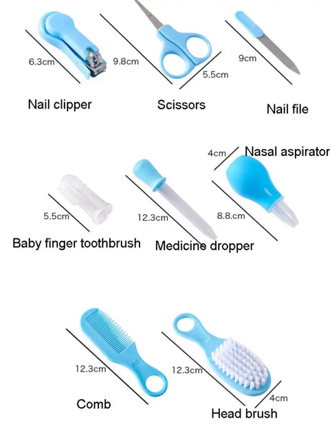 8 Pieces Care Kit box