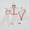 6 Pieces Baby Suit For Winter Anchors