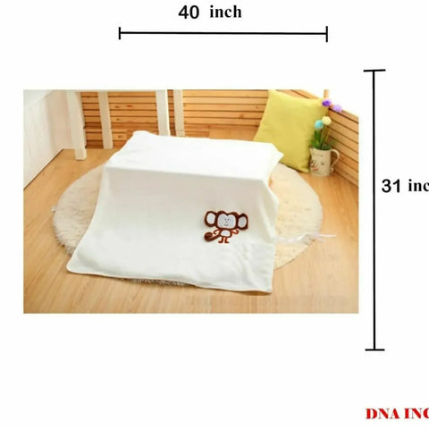 Blanket Shawl orange bear